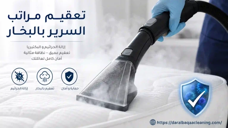 جهاز بخار يعقم مرتبة سرير ويزيل الجراثيم والبكتيريا بفعالية