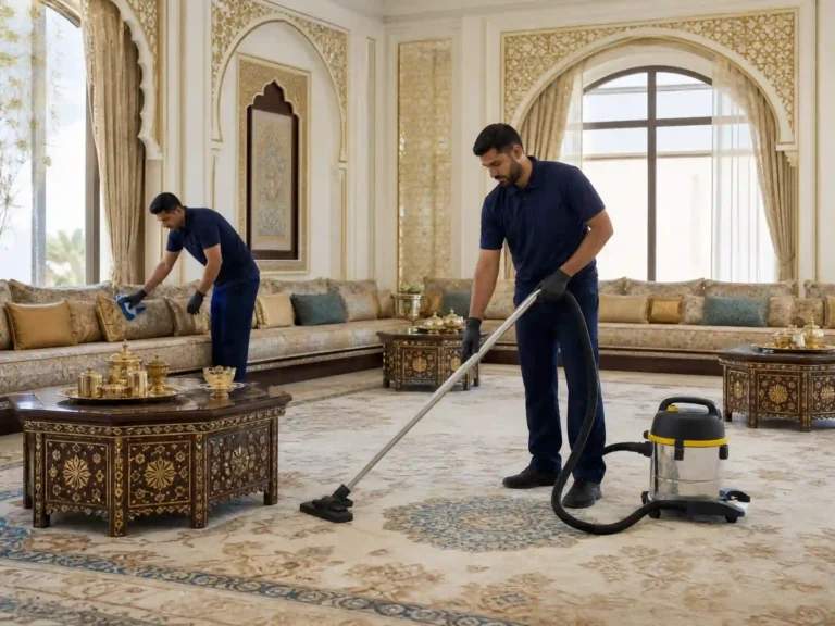 شركة تنظيف مجالس في الإمارات داخل الفلل والقصور