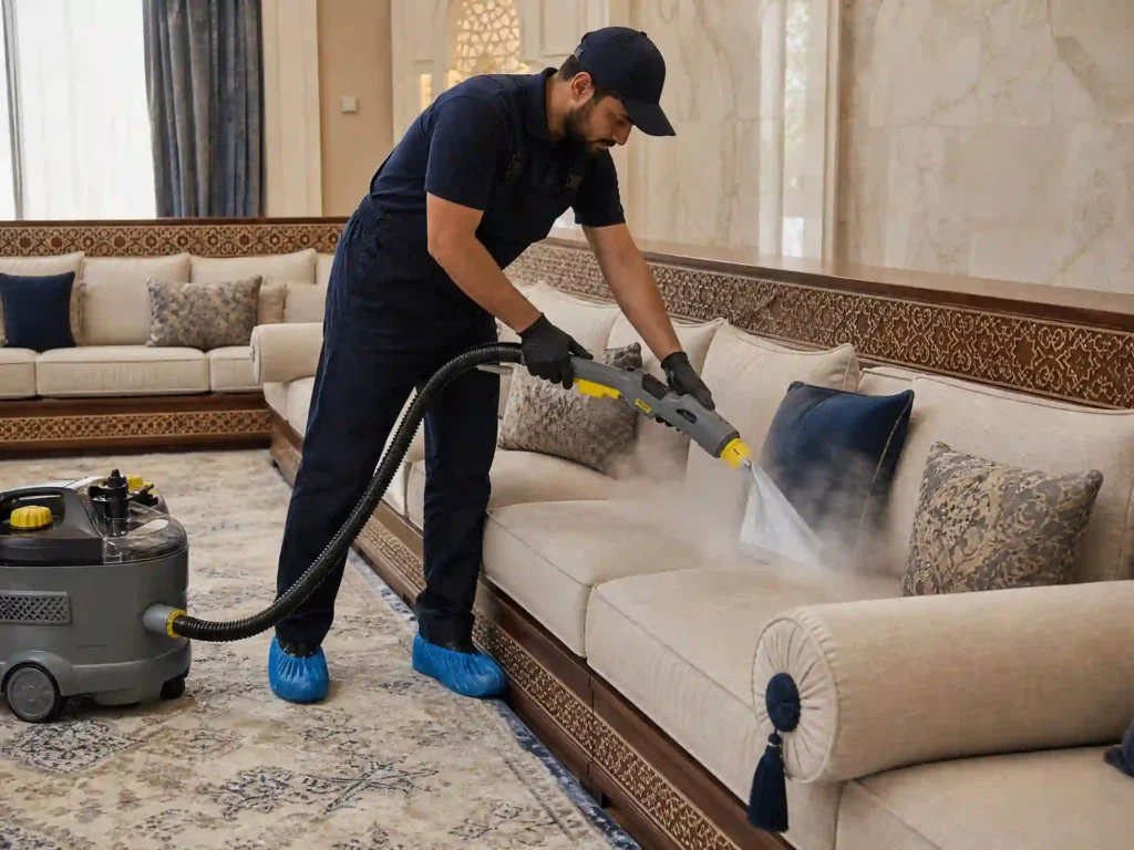 تنظيف مجالس بالبخار في الإمارات